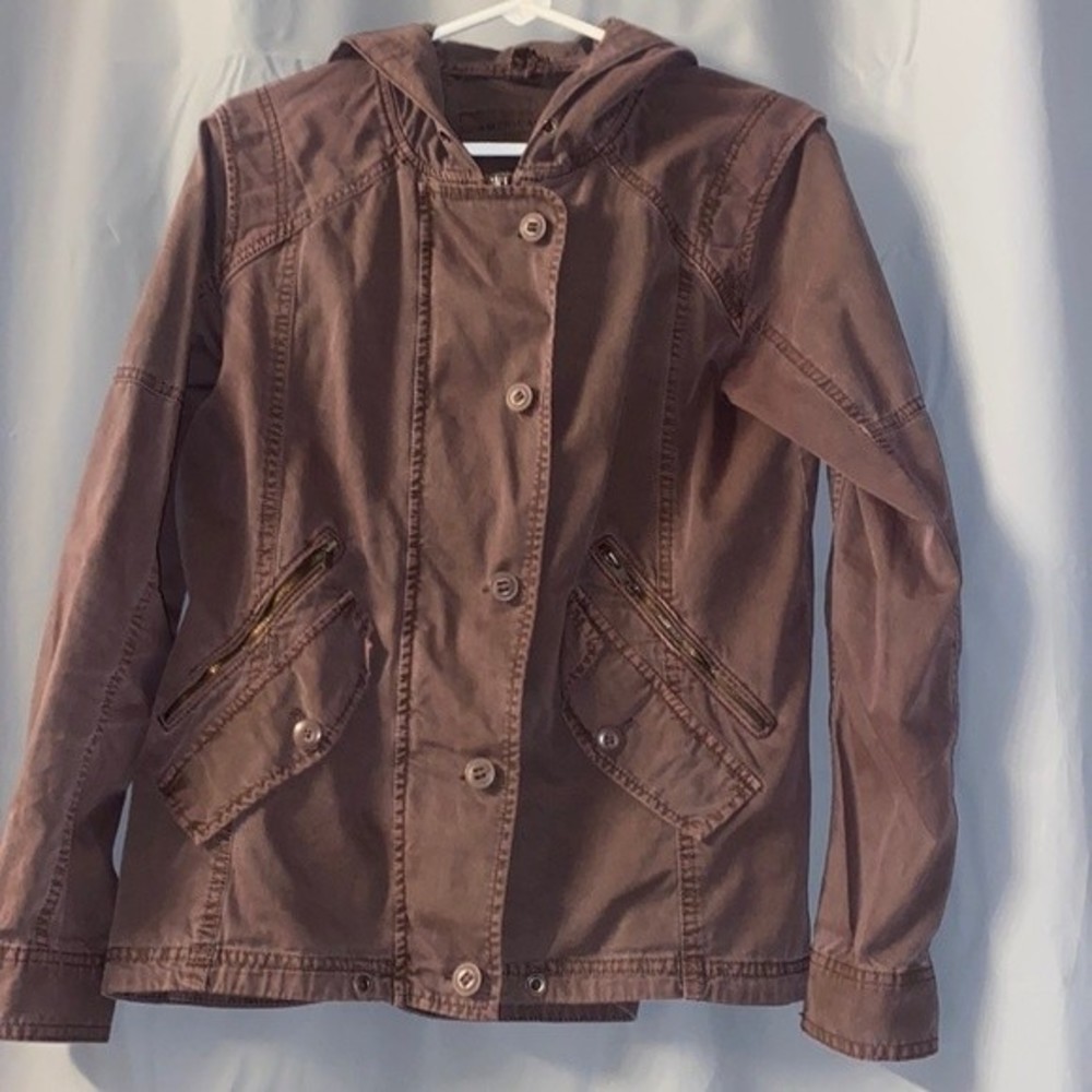 American Eagle Outfitters Cargo Pockets Zipper Jacket Size S